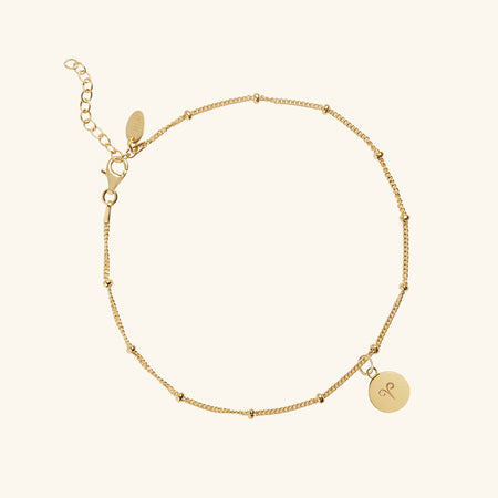 Zodiac Anklet Gold